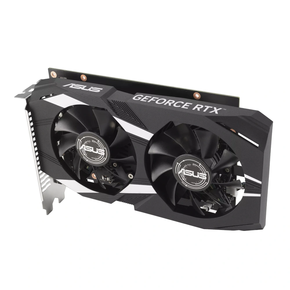 Asus Nvidia Graphic Card RTX3050 6GB DDR6 Dual Fan view 7